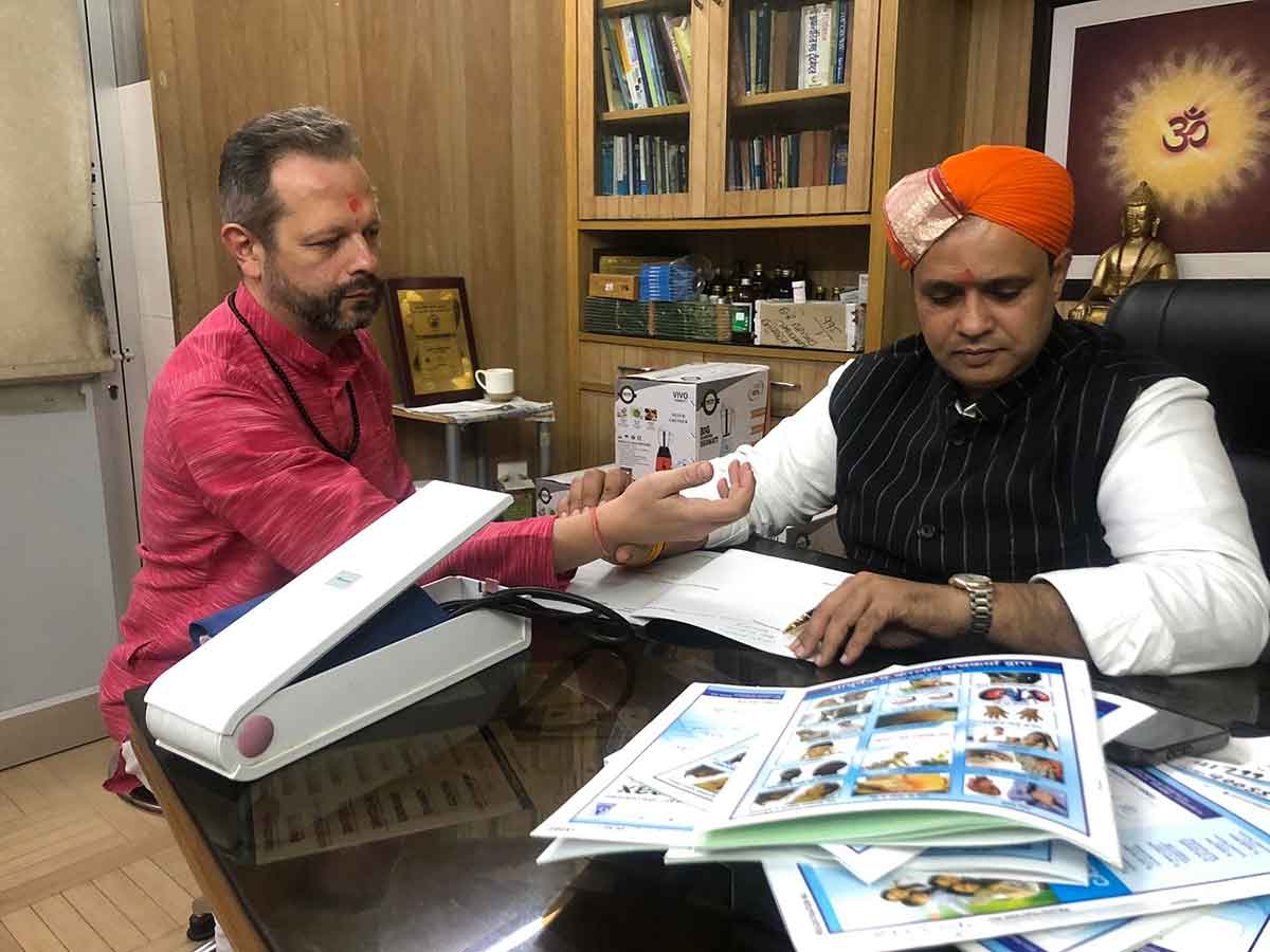 Ayurvédikus orvosnál - Dehradun, India